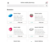 Tablet Screenshot of evipharmacy.com